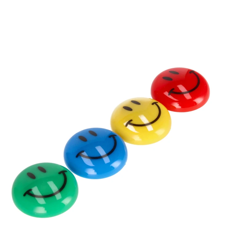 Magnes 30mm Emoticon2 mix kolorów 6szt STARPAK 378347 – zdjęcie 3