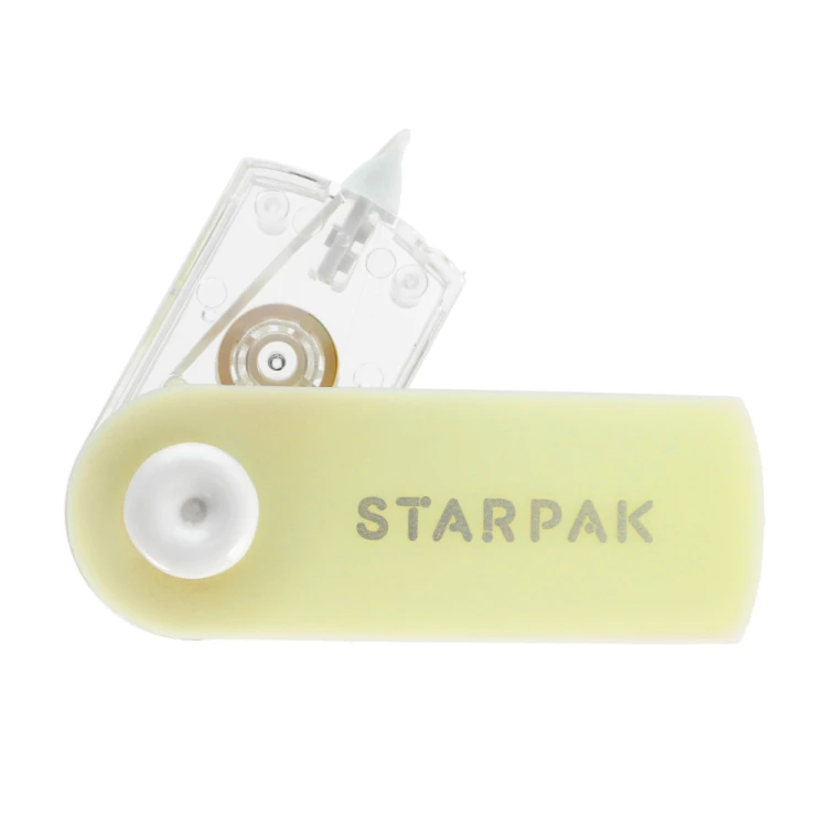 Korektor w taśmie 5mmx6mb pastel żółty STARPAK 507201 – zdjęcie 2