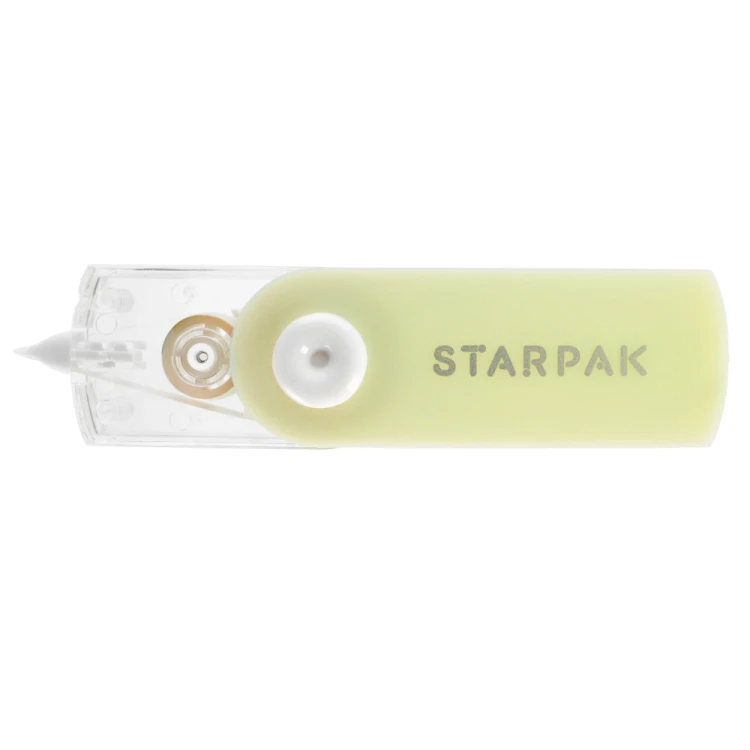 Korektor w taśmie 5mmx6mb pastel żółty STARPAK 507201 – zdjęcie 3