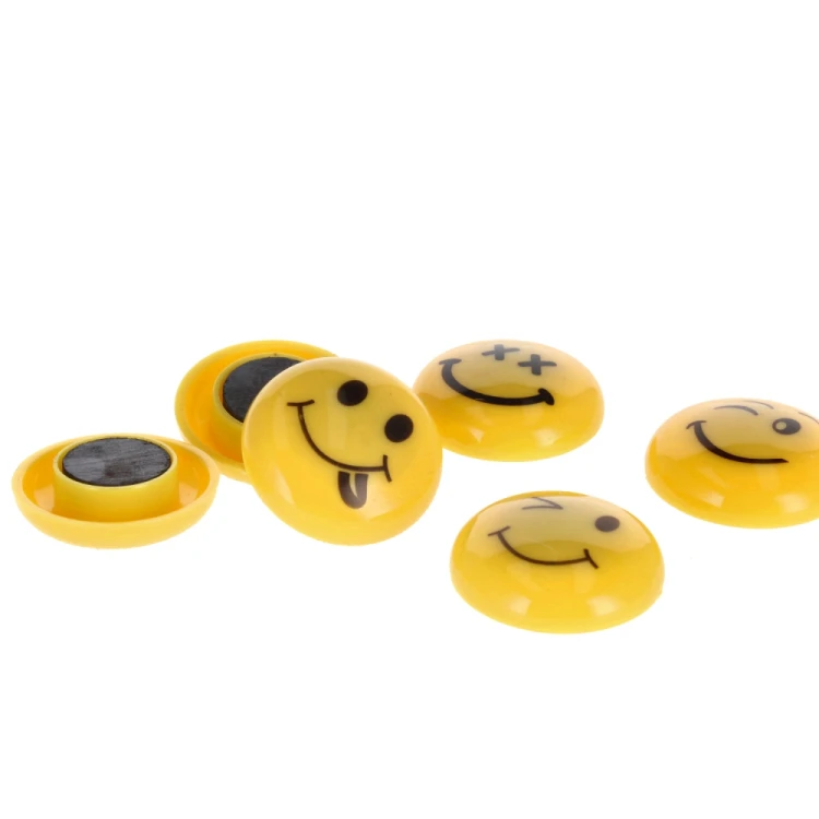 Magnes 30mm Emoticon mix 6szt  STARPAK 378346 – zdjęcie 6