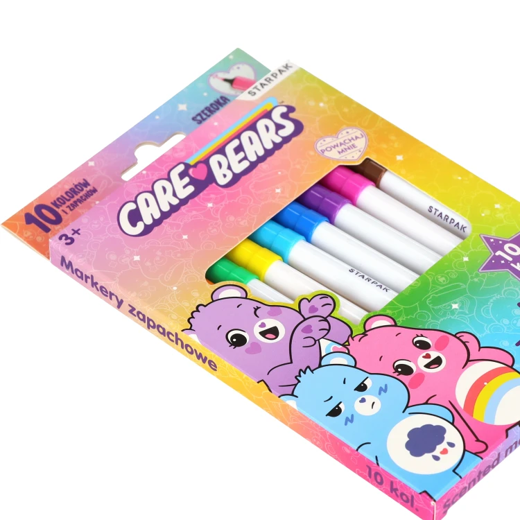 Marker zapachowy 10 kolorów Care Bears STARPAK 582136 – zdjęcie 4