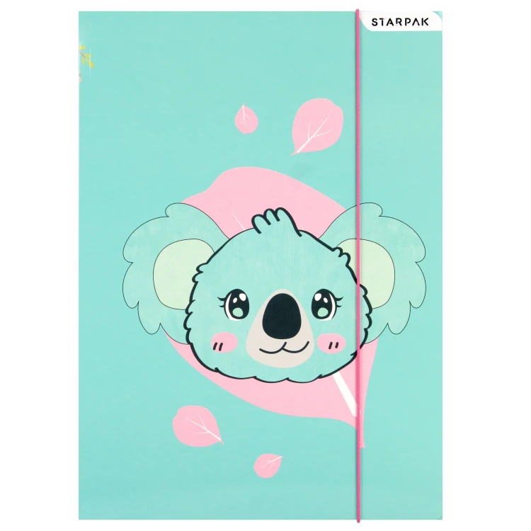 Teczka z gumką A4 Koala STARPAK 559702 – zdjęcie 2
