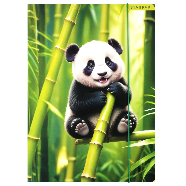 Teczka z gumką A4 Wild Animal STARPAK 559729 – zdjęcie 4