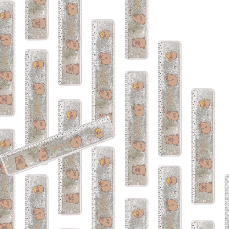 Linijka plastikowa 20 cm Kapibara STARPAK 578286 – zdjęcie 3