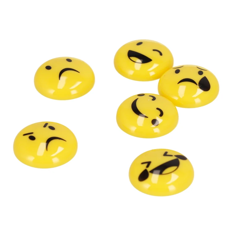 Magnes 30mm Emoticon3 mix 6szt STARPAK 576505 – zdjęcie 3