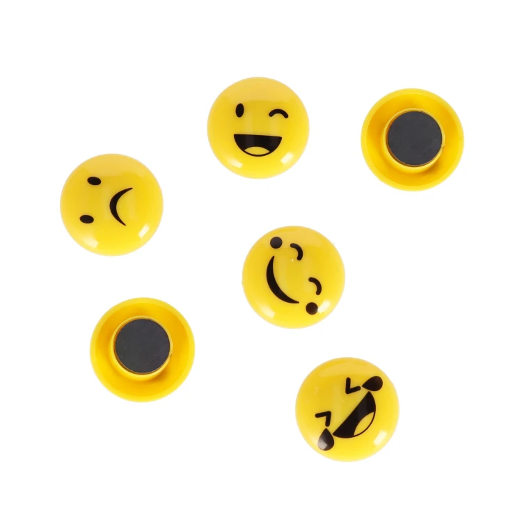 Magnes 30mm Emoticon3 mix 6szt STARPAK 576505 – zdjęcie 4