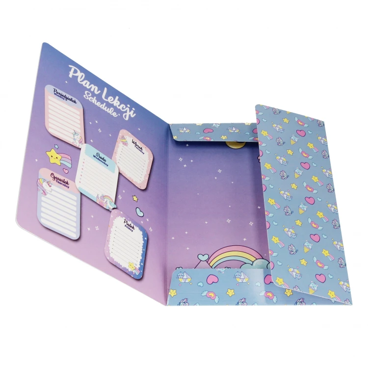 Teczka z gumką A4 Unicorn STARPAK 553546 – zdjęcie 3