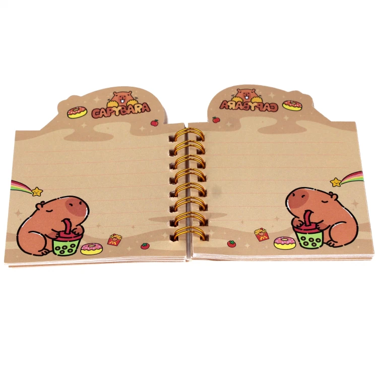 Notes na spirali A7/50k Kapibara STARPAK 562601 – zdjęcie 2