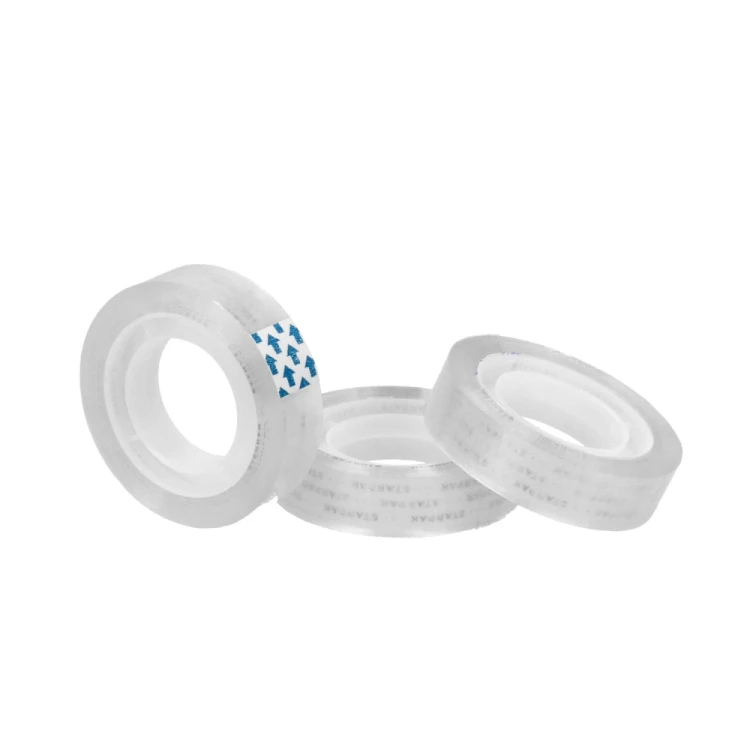 Taśma samoprzylepna 12mm/20m 12 sztuk STARPAK 130599 – zdjęcie 3