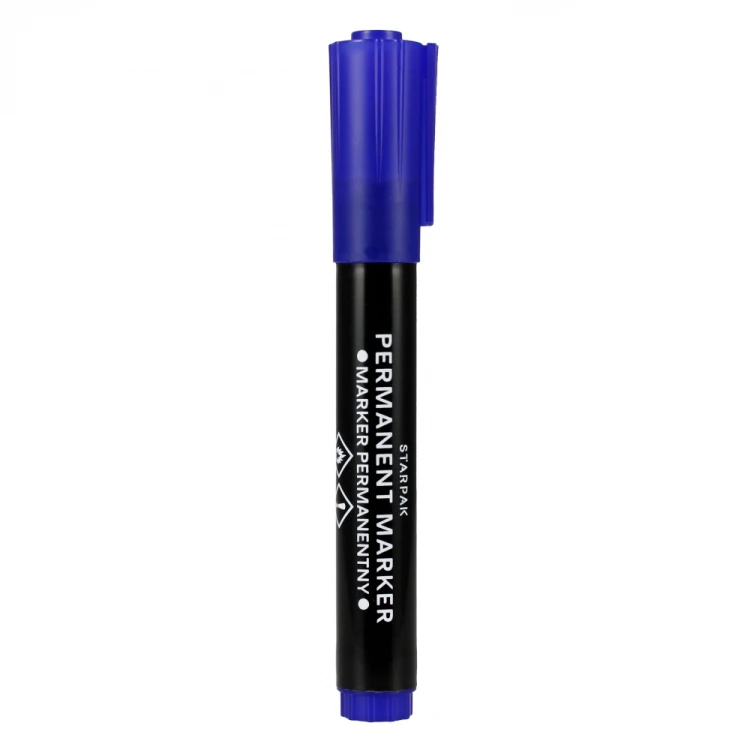 Marker permanentny okrągły niebieski A 12 STARPAK 524586 – zdjęcie 5