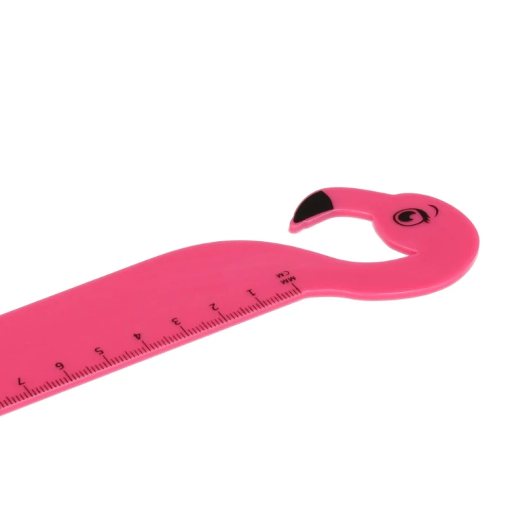 Linijka plastikowa Flaming 15cm PBH  STARPAK 470962 – zdjęcie 3