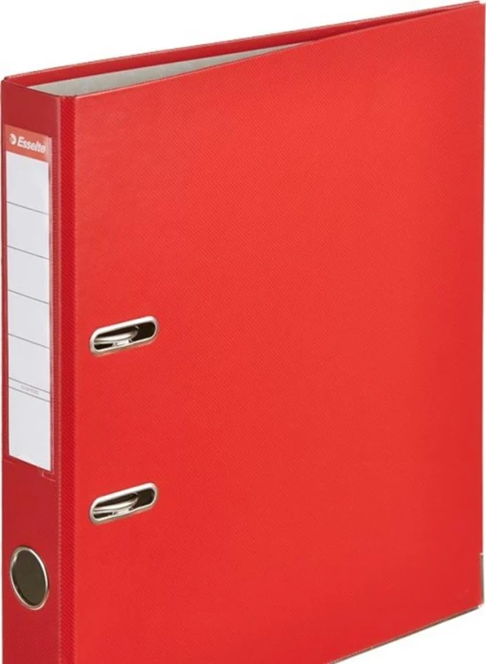 Segregator A4/ 5 cm Eco czerwony ESSELTE 81193 – zdjęcie 2