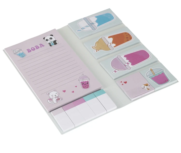 Zestaw notes z zakładkami Bubble Tea  STARPAK 563058 – zdjęcie 2