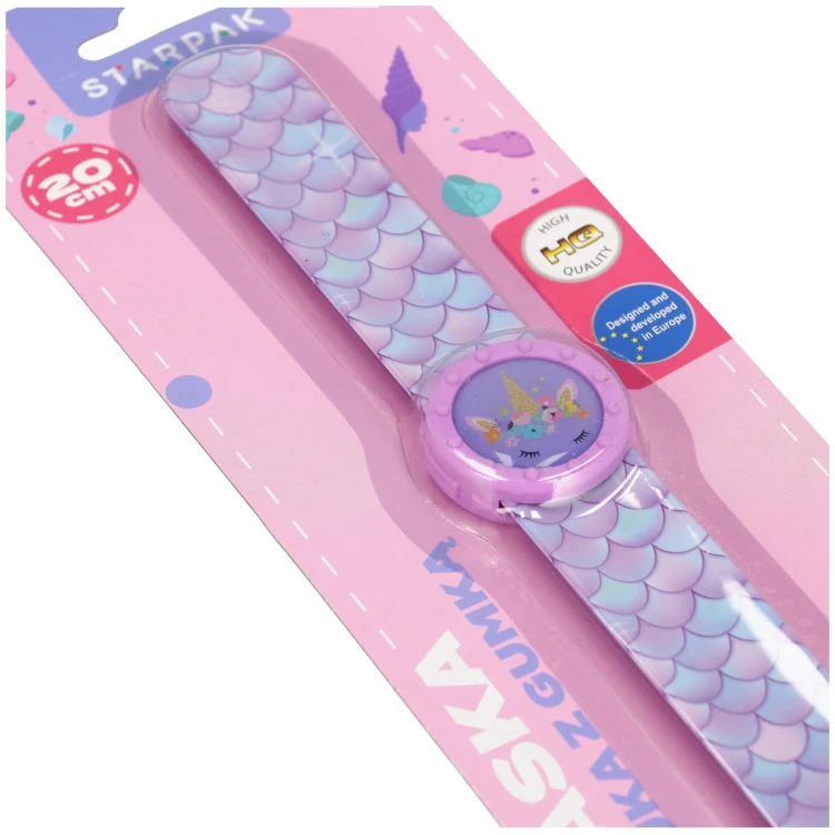Opaska na rękę Linijka z gumką Girl STARPAK 549175 – zdjęcie 5