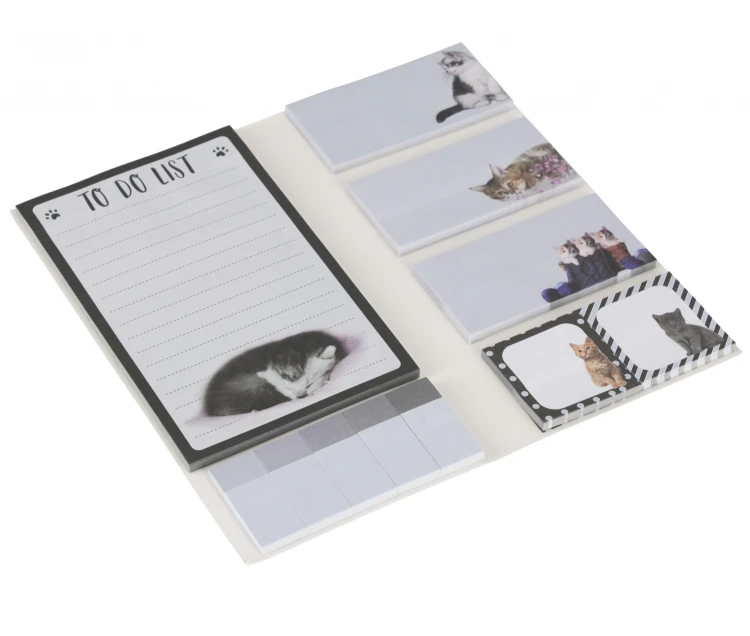 Zestaw notes z zakładkami Kitty STARPAK 563055 – zdjęcie 2