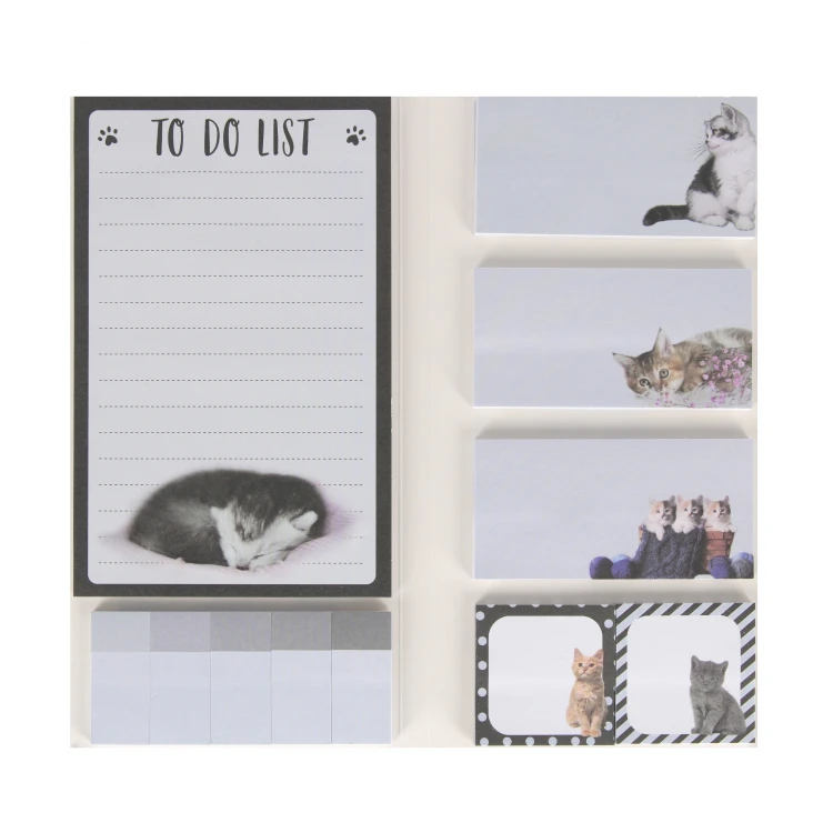 Zestaw notes z zakładkami Kitty STARPAK 563055 – zdjęcie 4
