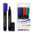 Marker permanentny okrągły 4 kolory w etui STARPAK 524575 – zdjęcie 3