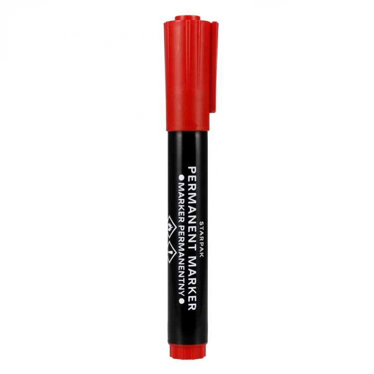 Marker permanentny okrągły 4 kolory w etui STARPAK 524575 – zdjęcie 6
