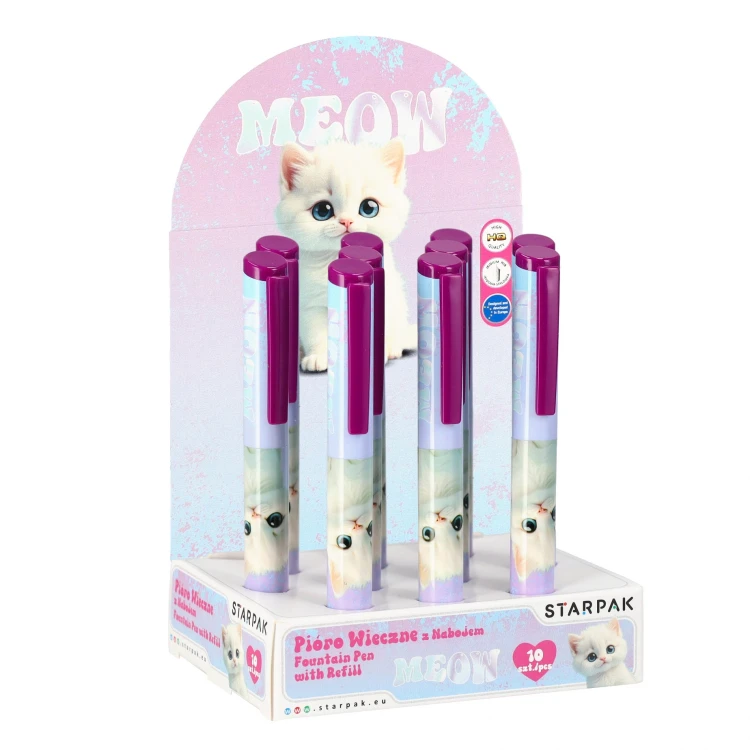 Pióro wieczne Kitty display A 10 STARPAK 583517 – zdjęcie 3