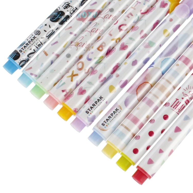 Zakreślacz 10 kolorów pastel STARPAK 507199 – zdjęcie 2