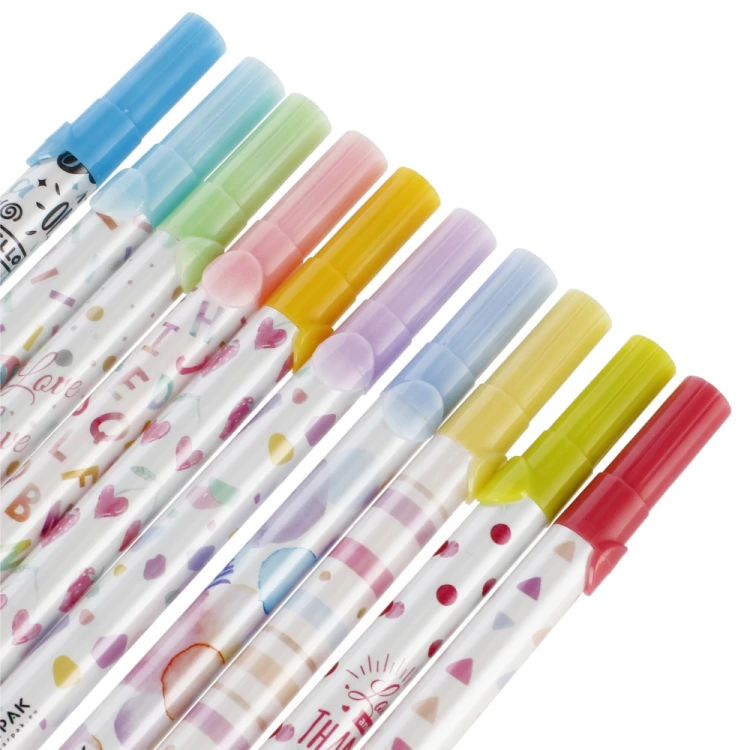 Zakreślacz 10 kolorów pastel STARPAK 507199 – zdjęcie 4