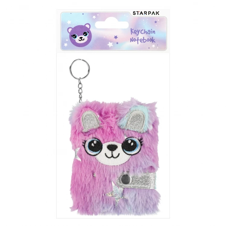 Notes pluszowy brelok Miś STARPAK 526041 – zdjęcie 2