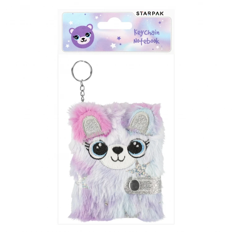 Notes pluszowy brelok Miś STARPAK 526041 – zdjęcie 5
