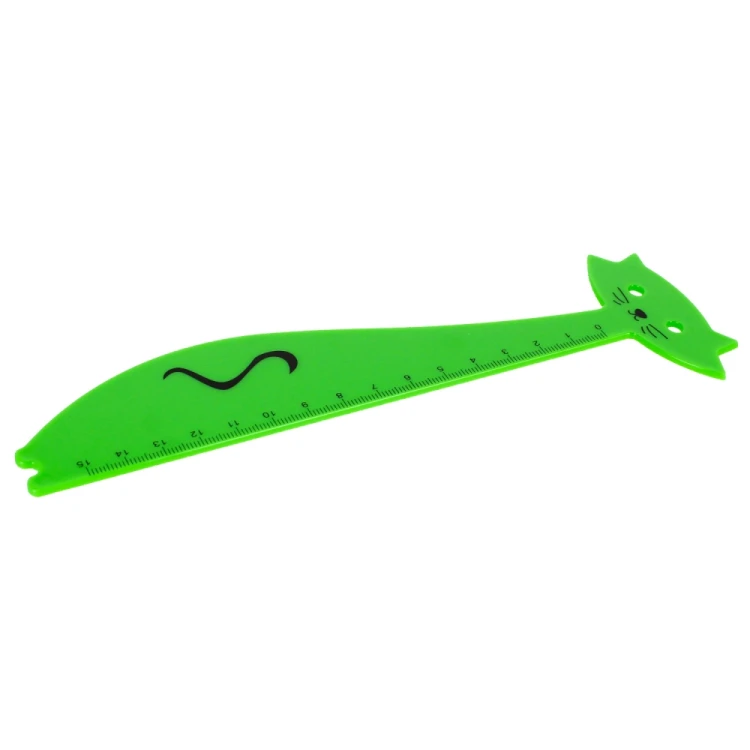 Linijka plastikowa Kot 15cm STARPAK 447744 – zdjęcie 6
