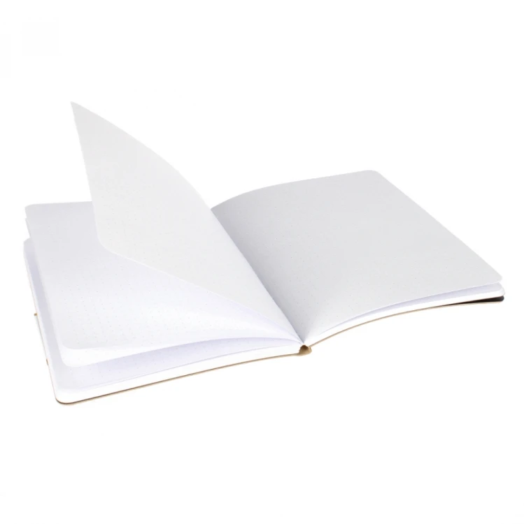 Notes A5 karmelowy zamszowy 80 kartek STARPAK 452850 – zdjęcie 3