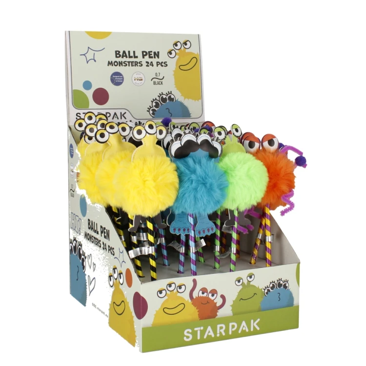 Długopis zamykany Monster display A 24 STARPAK 513430 – zdjęcie 2