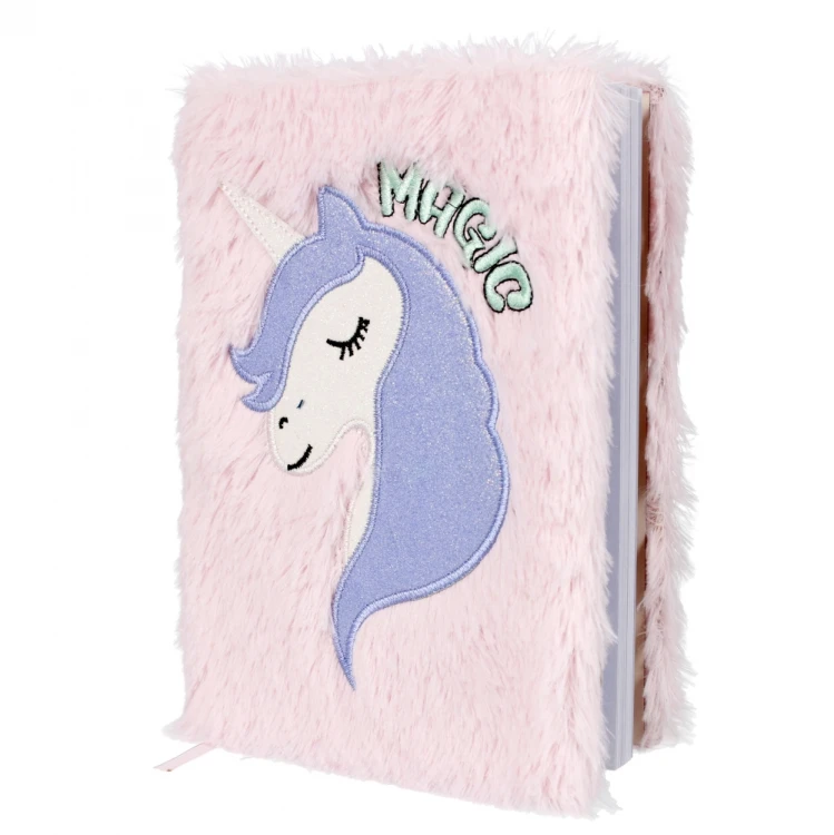 Notes pluszowy A5 pastelowy Unicorn STARPAK 502156 – zdjęcie 5