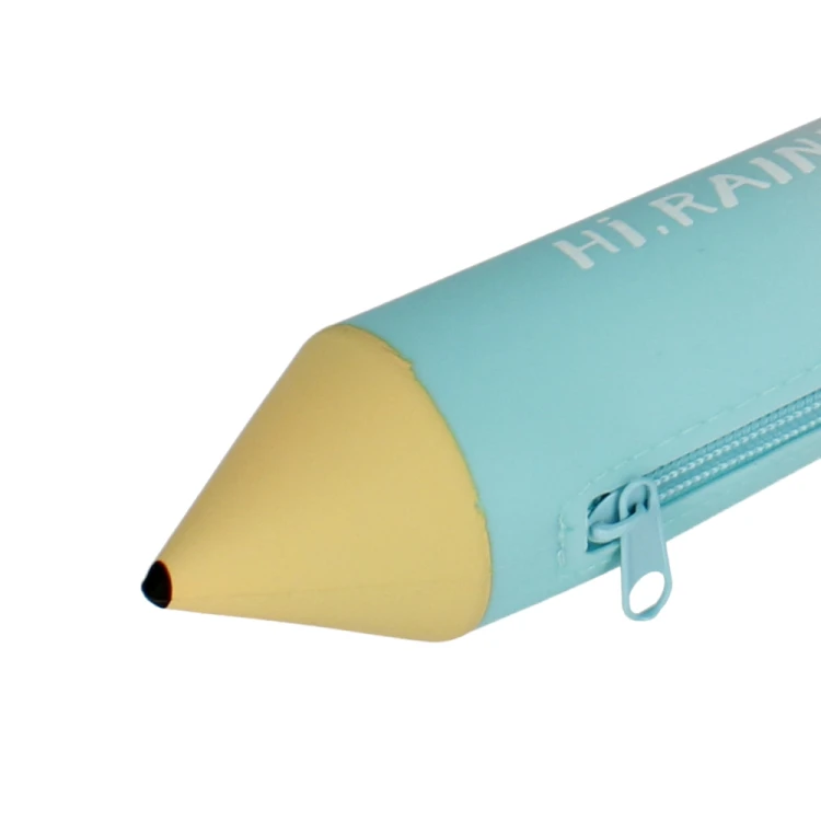 Piórnik silikon 1zamek ołówek mint STARPAK 510976 – zdjęcie 3