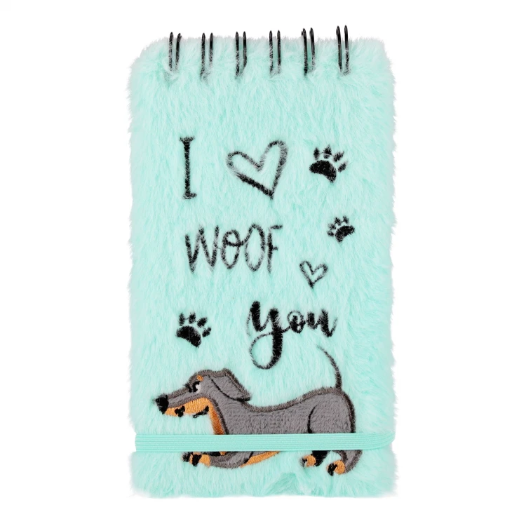 Kołonotes pluszowy 10x17 Dog STARPAK 578972 – zdjęcie 2