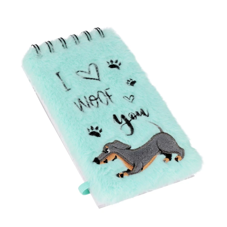 Kołonotes pluszowy 10x17 Dog STARPAK 578972 – zdjęcie 4