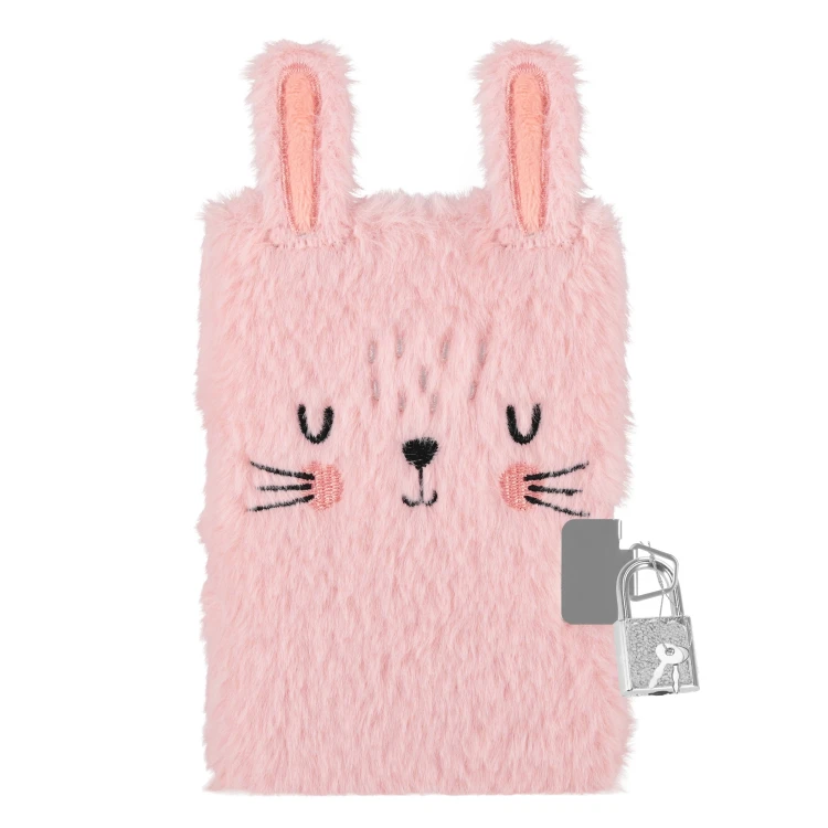 Notes pluszowy zamykany A6 Rabbit STARPAK 578977 – zdjęcie 2