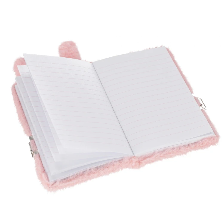 Notes pluszowy zamykany A6 Rabbit STARPAK 578977 – zdjęcie 3