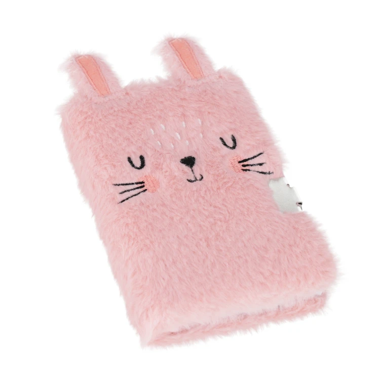 Notes pluszowy zamykany A6 Rabbit STARPAK 578977 – zdjęcie 4