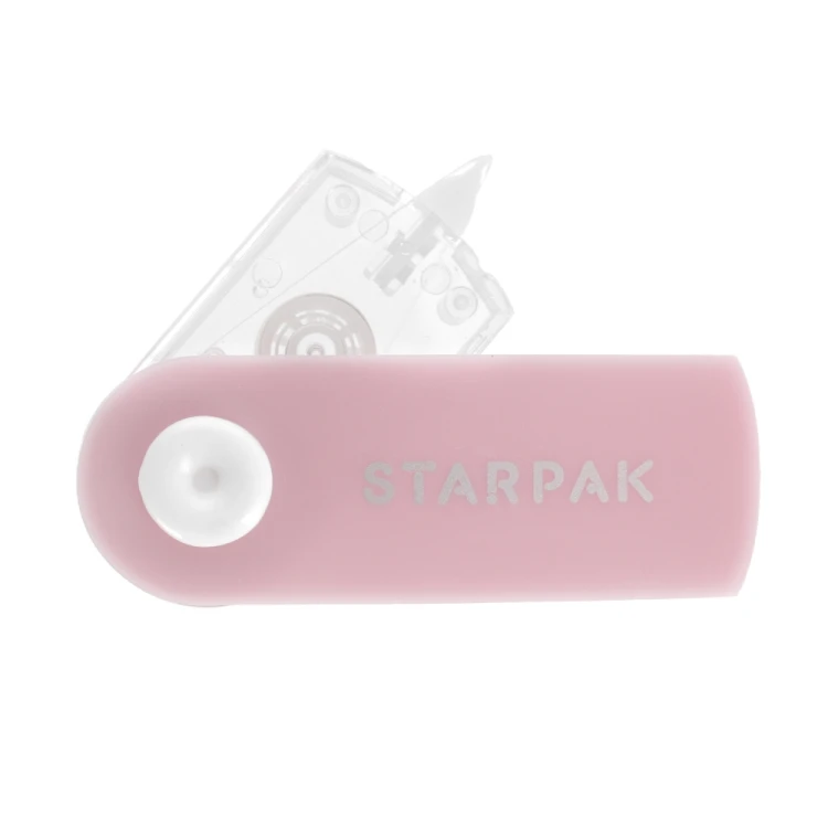 Korektor w taśmie 5mmx6mb pastel róż STARPAK 507202 – zdjęcie 2