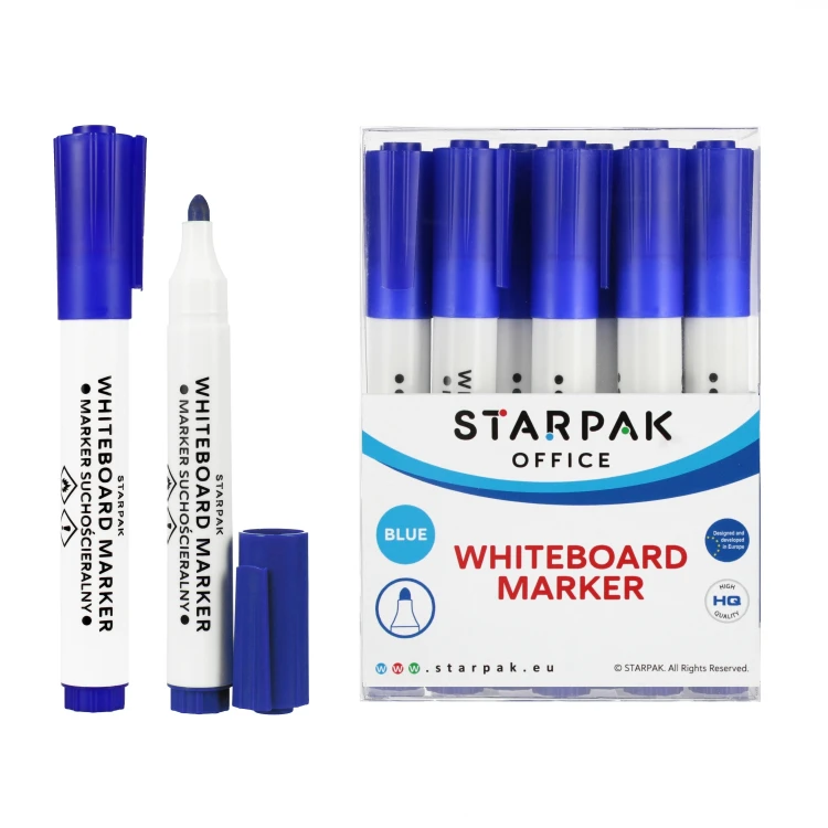 Marker suchościeralny okrągły niebieski A 12 STARPAK 524568 – zdjęcie 3