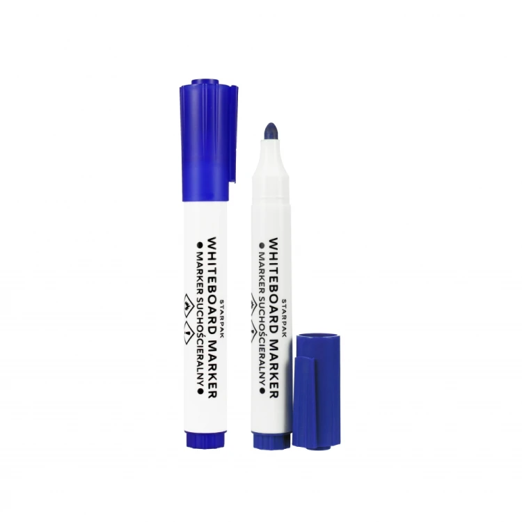 Marker suchościeralny okrągły niebieski A 12 STARPAK 524568 – zdjęcie 4