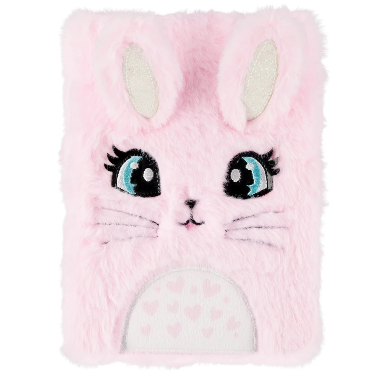 Pamiętnik pluszowy 12x18 cm z długopisem Rabbit STARPAK 541492 – zdjęcie 2