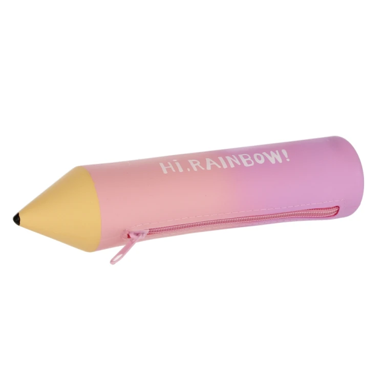 Piórnik silikon 1zamek ołówek violet STARPAK 510979 – zdjęcie 2