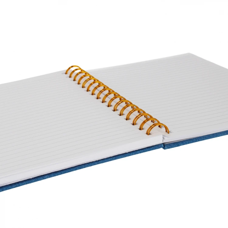 Kołonotes A5/100k oprawa twarda jeans STARPAK 453589 – zdjęcie 3
