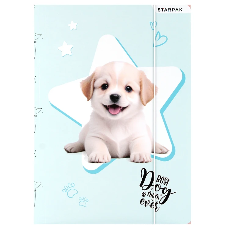 Teczka z gumką A4 Doggy STARPAK 559706 – zdjęcie 2