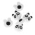 Magnesy kształtne Panda 25mm 6szt STARPAK 398962 – zdjęcie 5