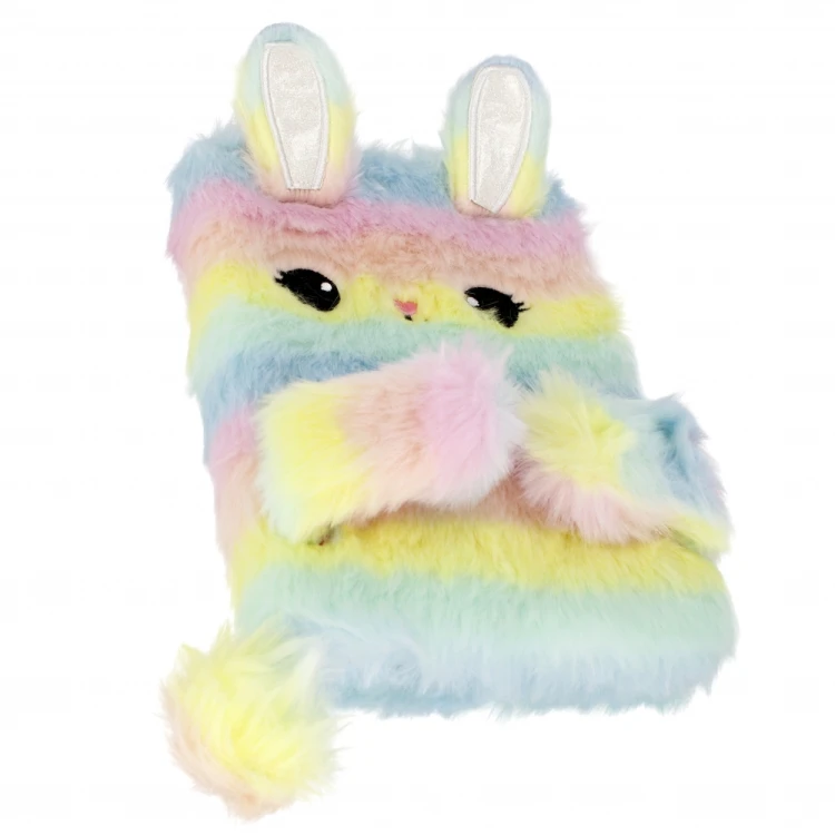 Notes pluszowy A5 Rabbit pastel STARPAK 527835 – zdjęcie 3