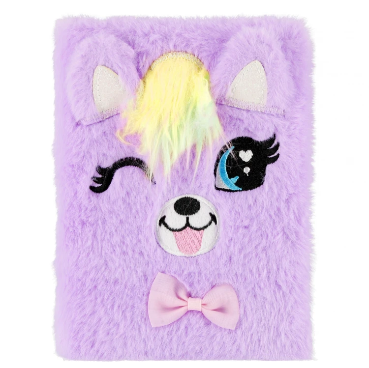Pamiętnik pluszowy 12x18 cm z długopisem Cat STARPAK 541491 – zdjęcie 2