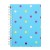 Kołonotes A6 Kropki STARPAK 580510 – zdjęcie 2