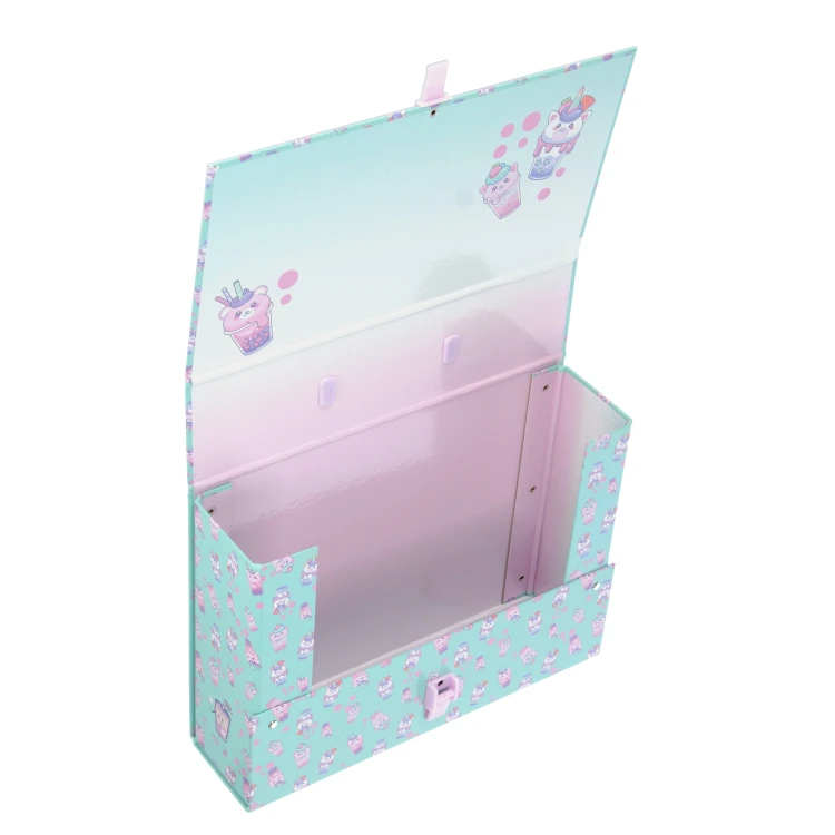 Teczka z rączką A4/90mm Bubble Tea STARPAK 559318 – zdjęcie 2