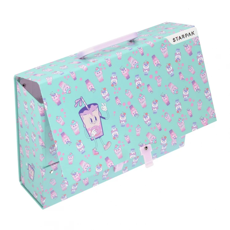 Teczka z rączką A4/90mm Bubble Tea STARPAK 559318 – zdjęcie 3